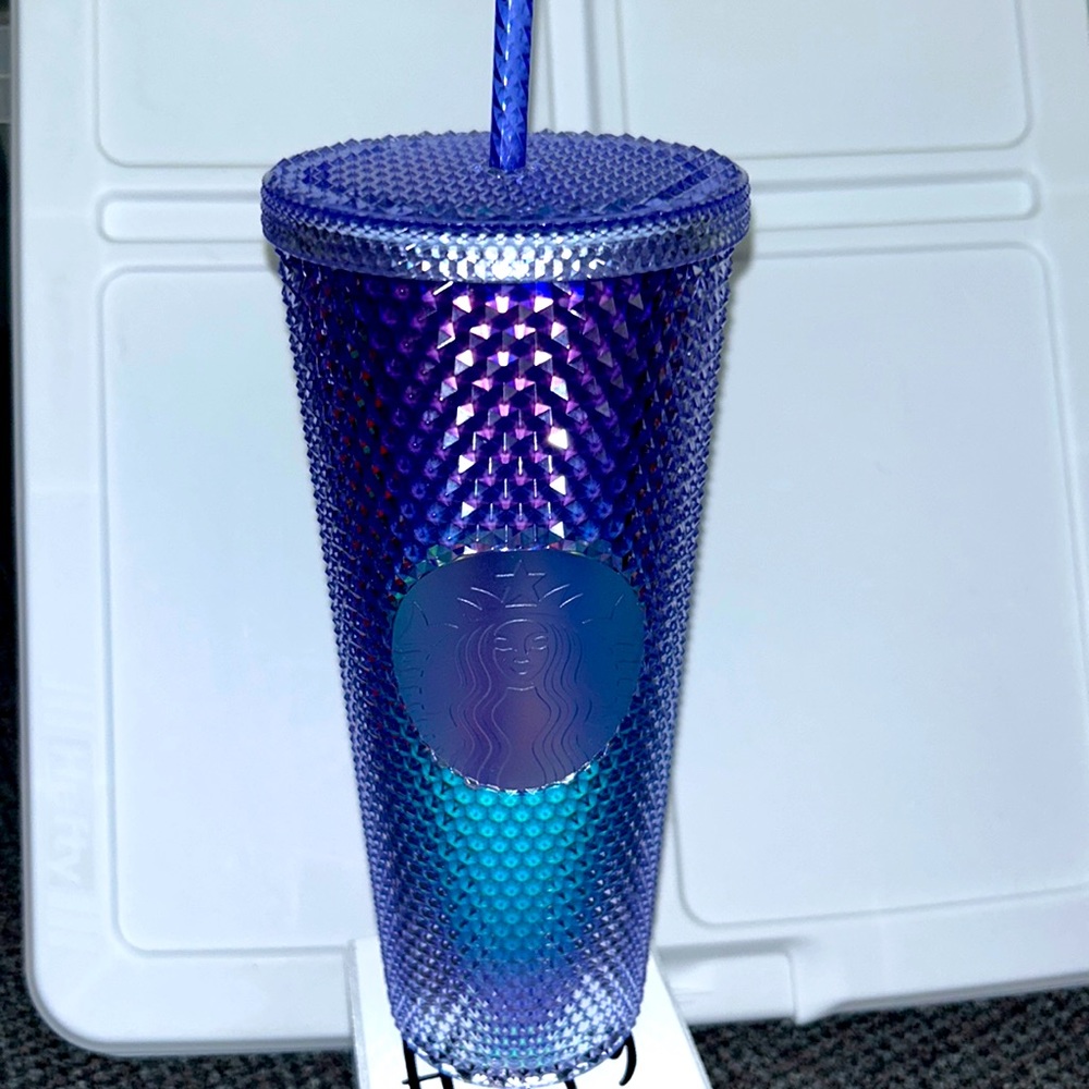 Starbucks mermaid studded cup💜
